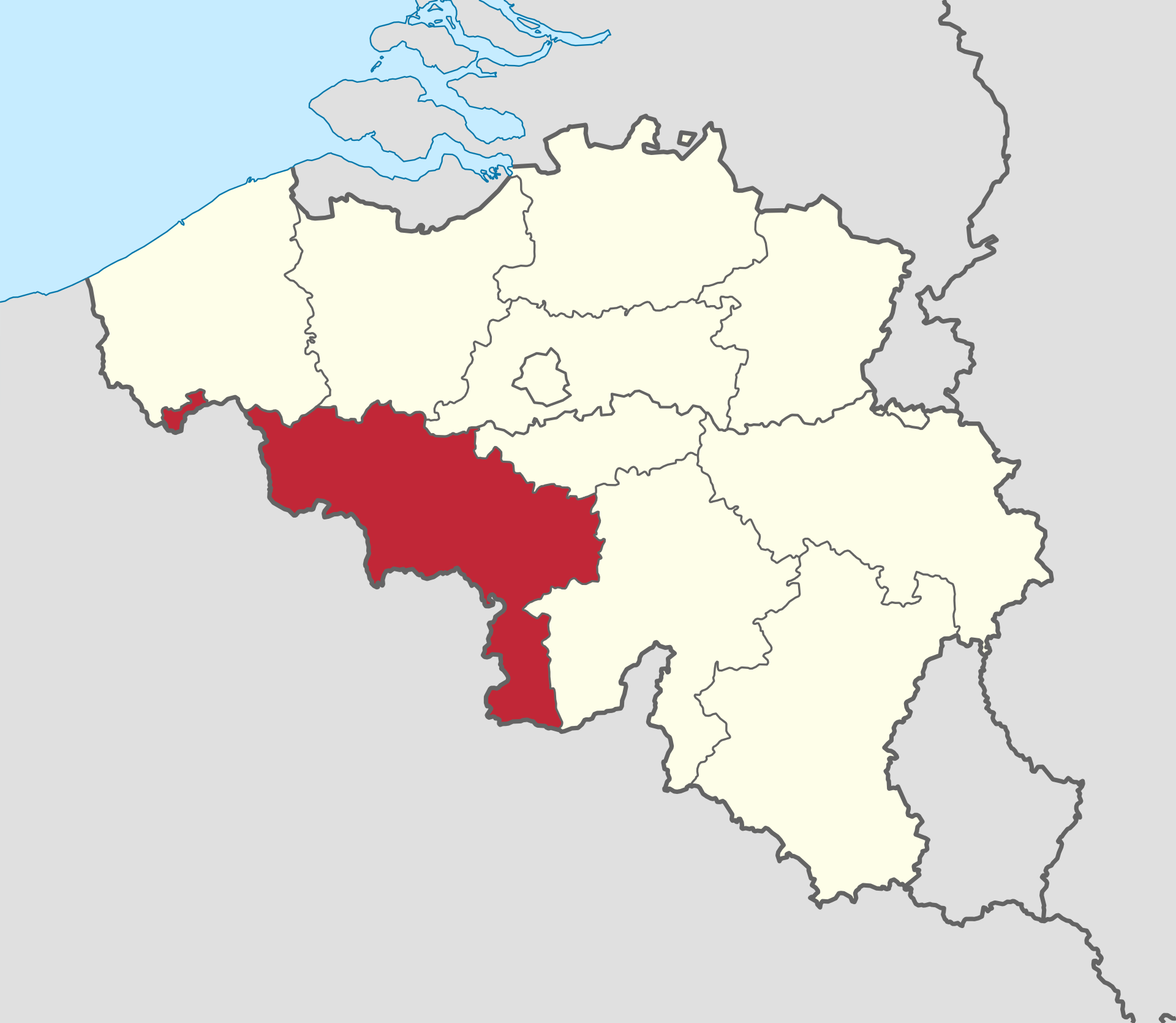 Couvent Des Soeurs Noires Urbex locatie in of rond de regio Henegouwen (Waals Gewest), Belgium