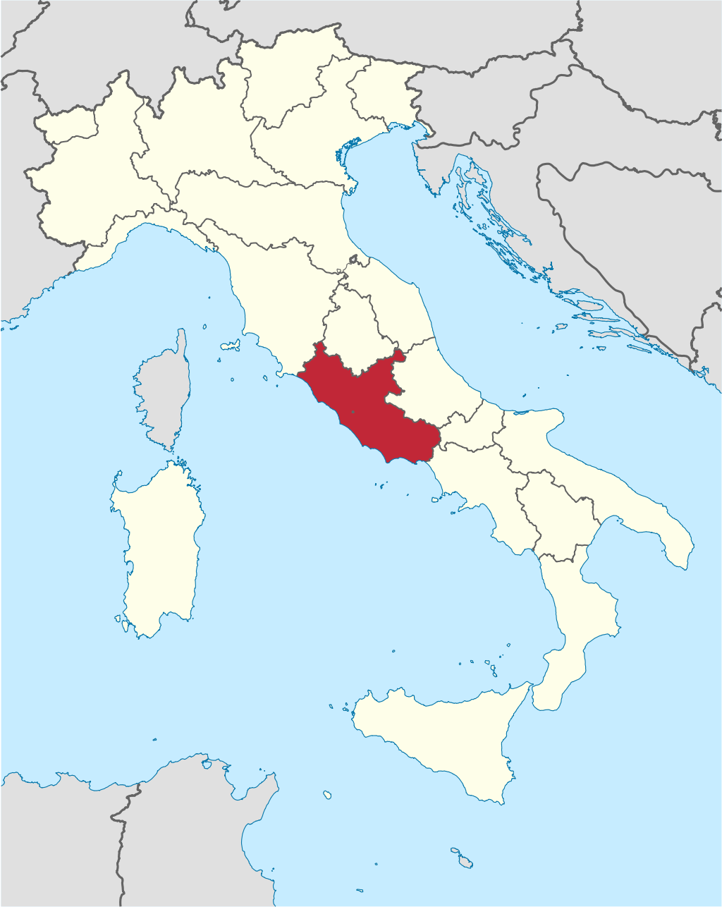Octogonus Urbex locatie in of rond de regio Lazio (Viterbo), Italy